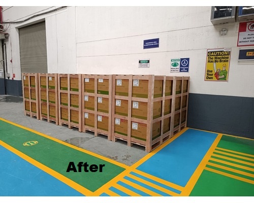 image of goods after packing and assembling